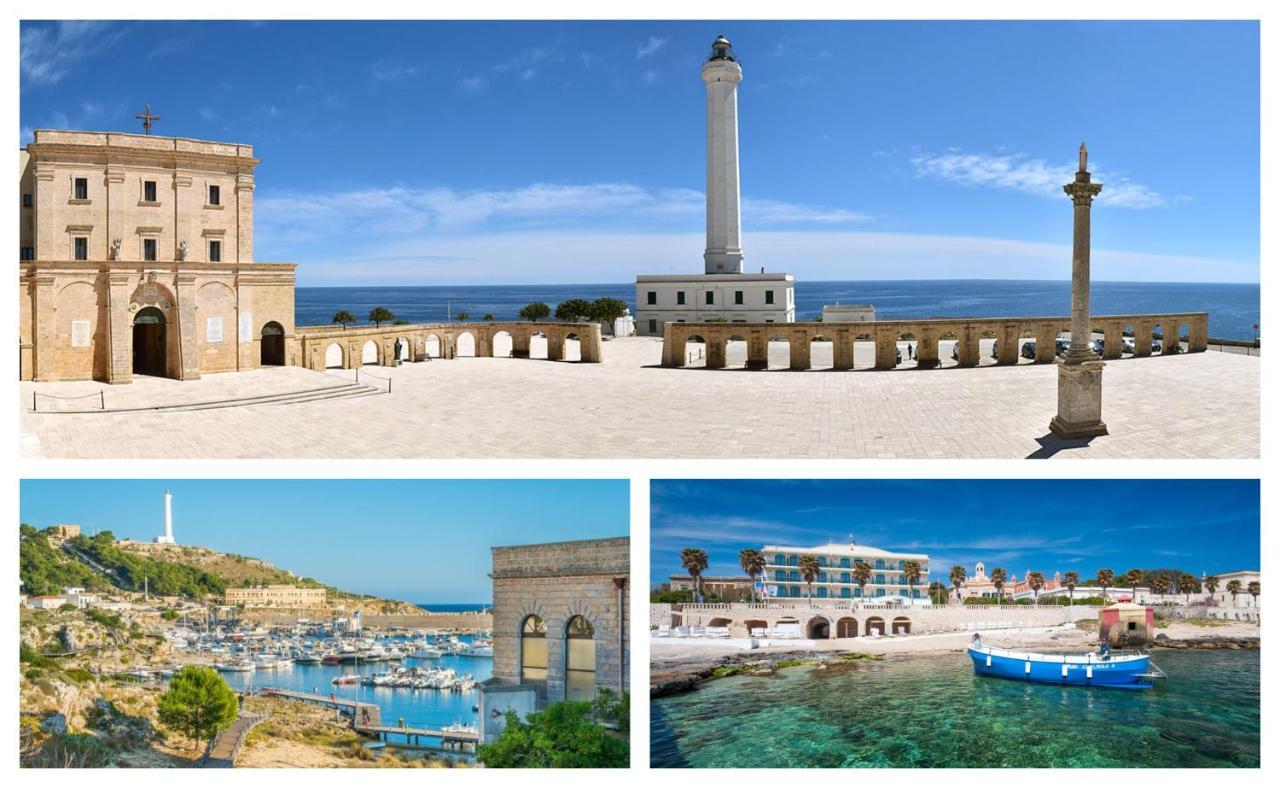 Casa Vacanze Orlando - Con Veranda Vista Mare A 200M Dal Mare Santa Maria di Leuca Kültér fotó